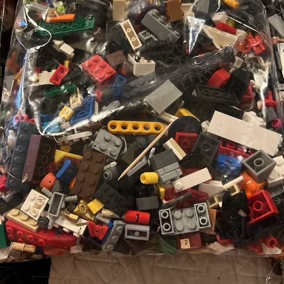 3 large bags vintage & newer Lego pieces space pirates - Picture 9 of 15